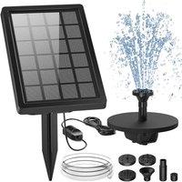 SPETLEK Solar Panel Powered Water Pump B in Black | Size: 0.6m2