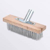 SPETLEK Wire Broom Head Metal Bristle Brush 20cm in Brown | Size: 0.6m2