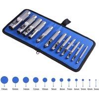 SPETLEK 12 x Hollow Hole Punch Tool Set - gasket in Silver | Size: 10000mm x 520mm