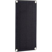NESTLUNE 30W Solar Panel USB Power Bank Charger in Black | Size: 10000mm x 520mm