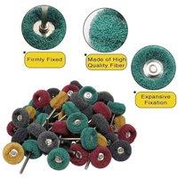 Kelvenix 50Pcs Wheel Buffing Polishing Set | Size: 10000mm x 520mm