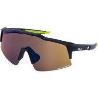 FILA SFI516-99U28V Visor/Wrap Sunglasses in Black
