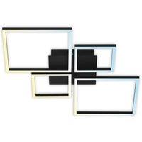 BRILONER Black 38W CCT LED Ceiling Light