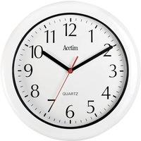 Acctim Oceana Outdoor Wall Clock Water & Weather Resistant Quartz White 30cm