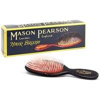 Mason Pearson Pocket Nylon Bristle Hair Brush in Black
