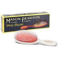 Mason Pearson Pocket Nylon Bristle Hair Brush White