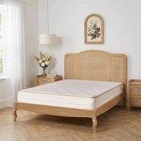 OHS Ultra Comfort Memory Foam Quilted Sprung Mattress Hotel Quality in White | Size: Single