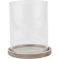 Love Lace Siena Brown Large Hurricane Lantern
