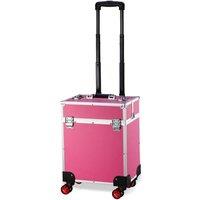 SPETLEK Trolley Salon Hair Dresser Makeup in Pink | Size: 0.6m2