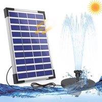 SPETLEK Solar Panel Powered Water Pump Garden Pool A in Blue | Size: 0.6m2