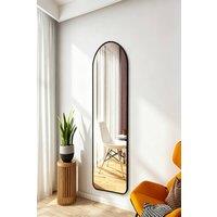 ExtraStar 40 x120 cm Arch Full Length Wall Mirror in Black