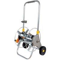 Hozelock 2437 60M Metal Hose Cart Only in Grey