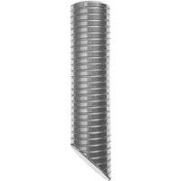JCP CONSTRUCTION PRODUCTS A4-316 Stainless Steel Internal Threaded Sockets - Box of 10 in Silver