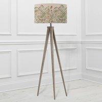 Voyage Maison Aratus Floor Lamp With Tropical Utopia Eva Lampshade