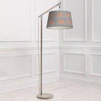 Voyage Maison Quintus Floor Lamp With Dougal Quintus Lampshade in Grey