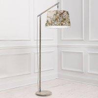 Voyage Maison Quintus Floor Lamp With Hawthorn Quintus Lampshade in Grey