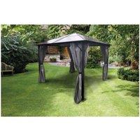 GLENDALE GARDEN & LEISURE LTD Peninsula Polycarbonate 3x3m Curtain set Grey