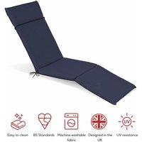 GLENDALE GARDEN & LEISURE LTD SP STEAMER CUSHION NAVY in Blue