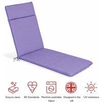 GLENDALE GARDEN & LEISURE LTD SP LOUNGER CUSHION PLUM