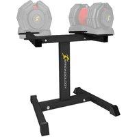 Strongology URBAN Steel Dumbbell Floor Stand for Urban25, Weights Rack in Black