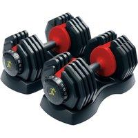 Strongology URBAN25 Pair of Adjustable Smart Dumbbells up to 25kg Training Weights