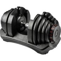 Strongology RELENTLESS40 Home Gym Single Adjustable Dumbbell up to 40kg in Black