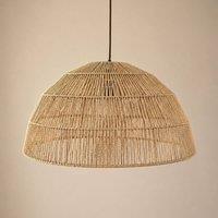 CGC Lighting Thalia Natural Woven String 50cm Dome Lampshade Hand Made Easy Fit