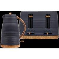 Morphy Richards Clay Kettle & Toaster Set in Grey | Size: Medium