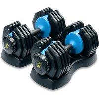 Strongology URBAN25 Pair of Adjustable Smart Dumbbells up to 25kg Training Weights