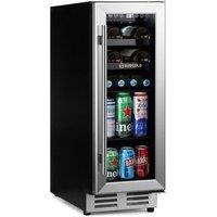 Subcold Integra30 Integrated Wine Cooler Stainless Steel in Black