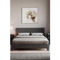 Home Discount Vida Designs Victoria Bed Frame & Gel Memory Foam Spring Mattress in Dark Grey | Size: King