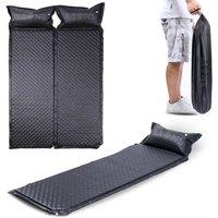 EONLION Double-Self Inflating Camping Mat Waterproof in Black | Size: Double