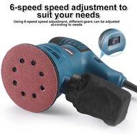 Kelvenix 300W ELECTRIC RANDOM ORBITAL SANDER in Blue | Size: 10000mm x 520mm