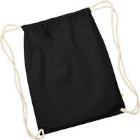 Westford Mill Men's Earthware Gymsac (13 Litres) in Black