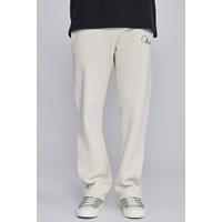 SikSilk Men's Essentials Track Pants in Ecru | Size: XS
