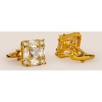 Oswin Hyde Men's Zirc Cubic Cufflinks