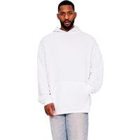 Casual Classics Men's Ringspun Cotton Tall Oversized Hoodie in White | Size: Small