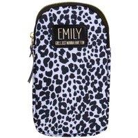 History & Heraldry Women's Pre-personalised Phone Bag With Strap - Emily - Over 70 Titles in White