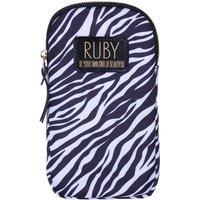 History & Heraldry Women's Pre-personalised Phone Bag With Strap - Ruby - Over 70 Titles in Navy