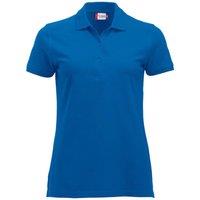 Clique Women's Classic Marion Short-Sleeved Polo Shirt in Blue | Size: 2XL