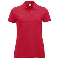 Clique Women's Classic Marion Short-Sleeved Polo Shirt in Red | Size: 2XL