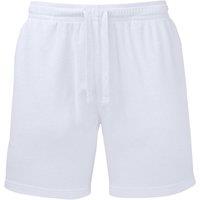 Wombat Women's Terrycloth Shorts in White | Size: Medium