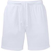 Wombat Women's Terrycloth Shorts in White | Size: 2XL
