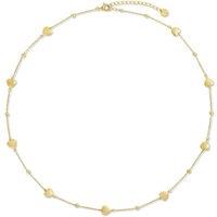 Gold Trip Women's Hearts Satellite Necklace in Gold