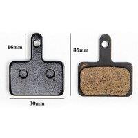 SPETLEK 2 pair Cycle MTB Resin Brake Pads in Black | Size: 0-12 m