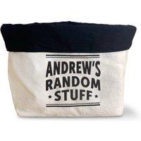 History & Heraldry Pre-personalised Top Bloke Storage Pouch - Over 60 Titles - Andrew in Cream