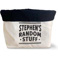 History & Heraldry Pre-personalised Top Bloke Storage Pouch - Over 60 Titles - Stephen in Cream