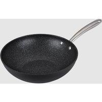 Prestige Scratch Guard Stir Fry Pan, 29cm, Induction Non Stick Wok in Black