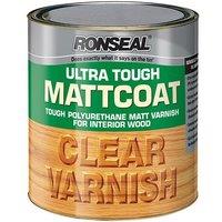 Ronseal Ultra Tough Internal Clear Mattcoat Varnish 250Ml