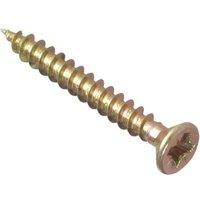 Forgefix Multi-Purpose Pozi Screw Csk St Zyp 3.5 X 30Mm Box 200 in Silver